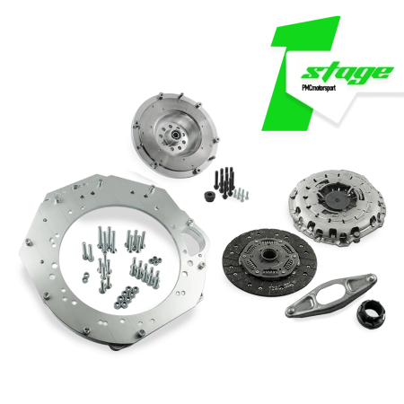 Stage 1 GM Chevrolet V8 LS9 - manuelle 6 vitesses BMW M57n GS6-53DZ HGD JGA - 240mm / 9.45"