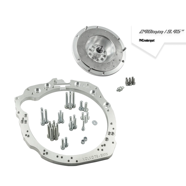 Adapter Volvo "White" T5 T6 - manual 6-biegów BMW M57n GS6-53DZ HGU HGK - 240mm / 9.45"