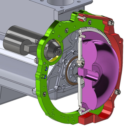 Drehmomentwandler adaptiert BMW ZF 8HP - Mitsubishi 4G63