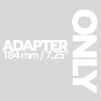 Adapter kit ONLY 184mm 7,25'' 