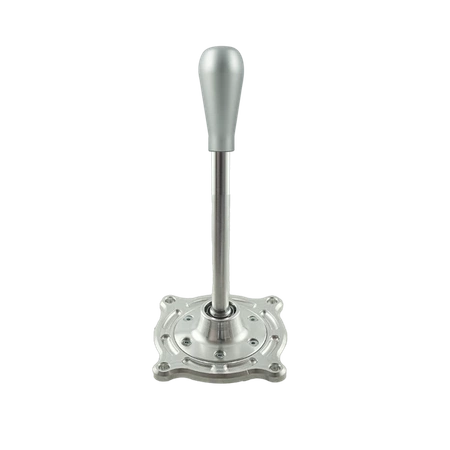 Short shifter Nissan s-chassis S13 S14 S15 R32 R33 R34 - bouton court argent (C)