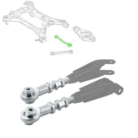 Uniball end for adjustable control arm Nissan 350Z Z33