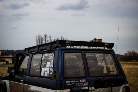 Roof Rack Y60 SWB ST + LED Lights