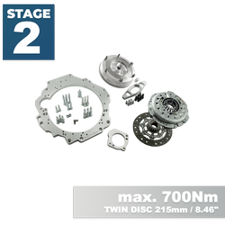 Stage 2 Ford Barra - BMW N54 - 215mm / 8.46"