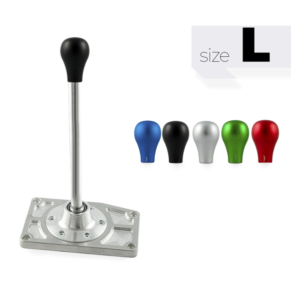 Short shifter Toyota Chaser JZX 100 Mark II - kurzer schwarzer Knauf