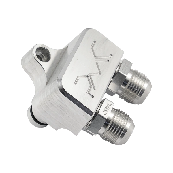 Ölkühleradapter für ZF 8HP BMW N57 B58 Getriebe + M18x1.5 - AN10 Adapter