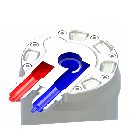 Coperchio filtro olio con raccordi radiatore olio e 2 porte sensore BMW M52 M54 M56