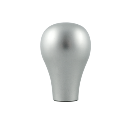Aluminium Short Silver Knob