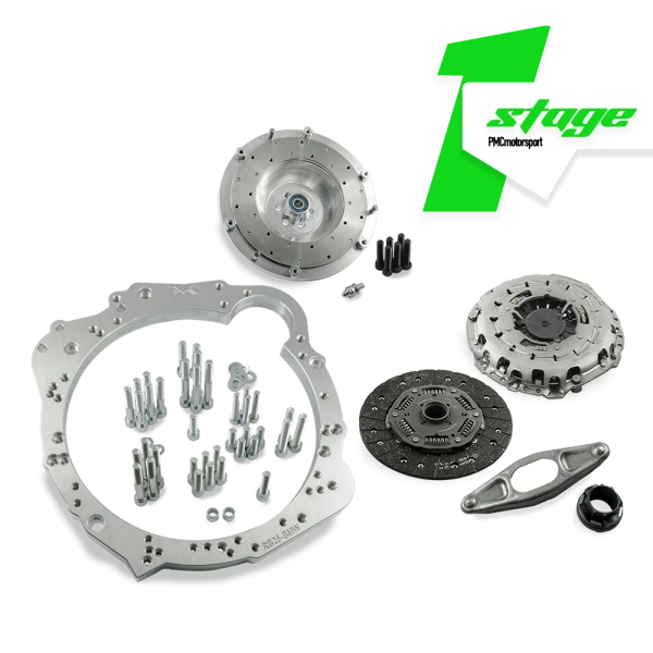 Stage 1 Nissan RB - manual 6 velocidades BMW M57n GS6-53DZ HGD JGA HGA - 240mm / 9.45"