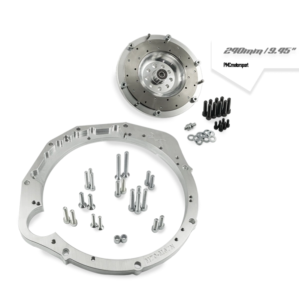 Getriebeadapter Kit BMW M70 - manuellen 6 Gang BMW M57n GS6-53DZ HGD JGA - 240mm / 9.45"