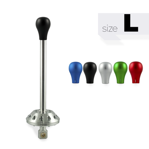 Short Shifter BMW E30 E34 – Kurzer Schwarzer Aluminiumknopf