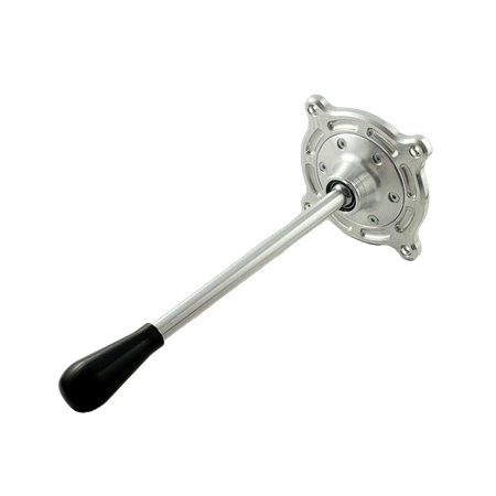 Short Shifter Nissan S-chassis S13 S14 S15 R32 R33 R34 - Langer Silberner Knauf