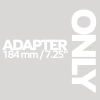 SOLO Kit adattatore 184mm 7,25" 