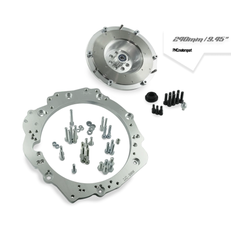 Kit adaptador Toyota JZ - BMW M57n GS6-53DZ HGD JGA HGA Manual 6 velocidades - 240mm / 9.45"