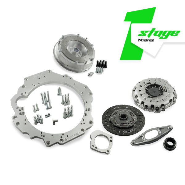 Stage 1 Ford Barra - manual 6-speed BMW M57n GS6-53DZ HGD JGA HGA - 240mm / 9.45"