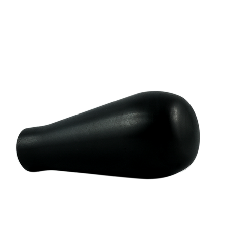 Aluminium Long Black Knob