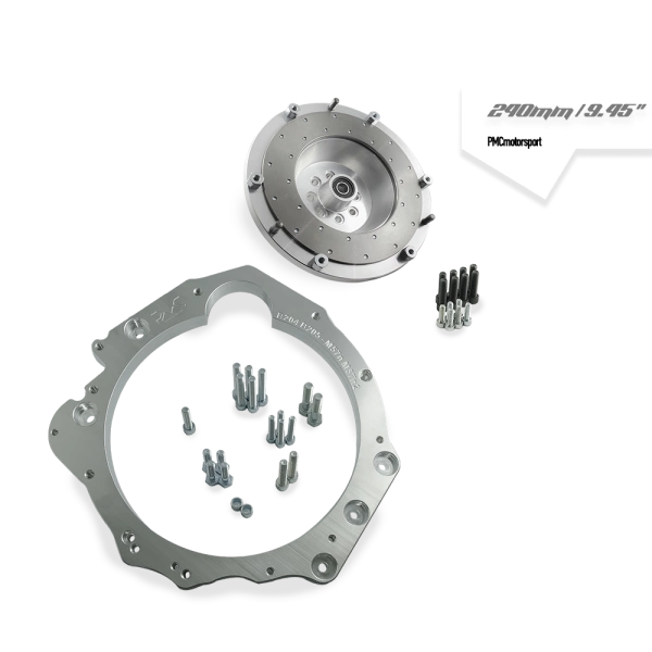 Kit adattatore Saab - manual 6-marce BMW M57n GS6-53DZ HGD JGA - 240mm / 9.45" (SWAP RWD)