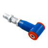 Extremo para brazos de control / ajustable camber arms BMW E36 E46 Z4 - poliuretano 80ShA (Azul)