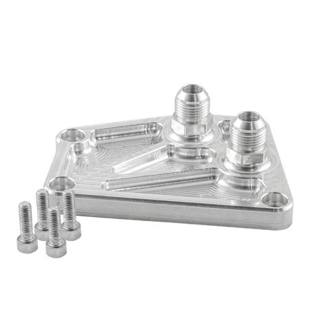 Adattatore radiatore olio AN10 BMW V8 M60 M62 + Raccordi svasati