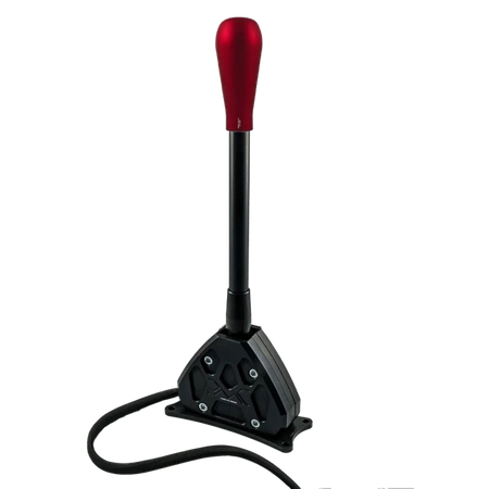 Shifter Black Edition 8HP DCT DKG DSG PDK - Botão Vermelho