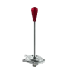 Short Shifter BMW E8x E9x - Aluminium Long Red Knob