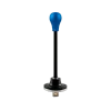 Black Edition Short shifter BMW E36 Z3 - aluminum short blue knob 