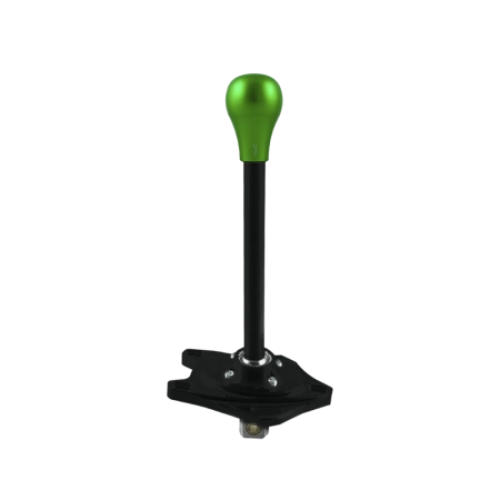 Black Edition Short shifter BMW E8x E9x - botão curto verde em alumínio (C)