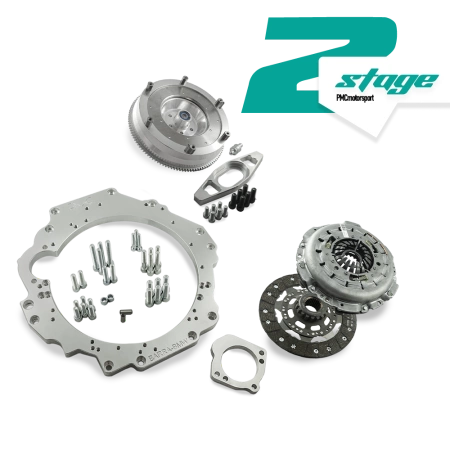 Stage 2 Ford Barra - manual 6 biegów BMW M57n GS6-53DZ HGD JGA - 240mm / 9.45"