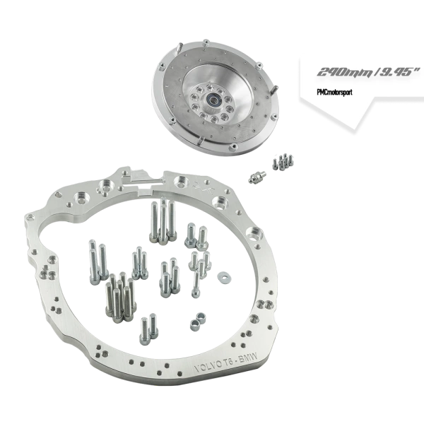 Adapter kit Volvo White - manual 5-speed BMW M57 ZF GS5-39DZ - 240mm / 9.45"