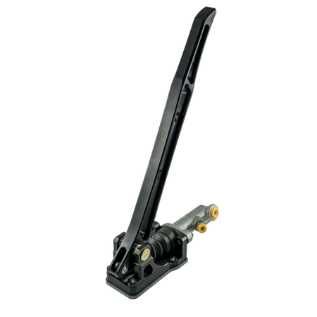 Black Edition Freno de mano hidráulico - 0.750" (invertido) + PRO H Short Shifter para caja de cambios BMW - Pomo largo azul