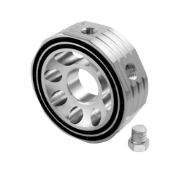 Universal Ölfilteradapter mit 3 Sensoren - 3/4 UNF