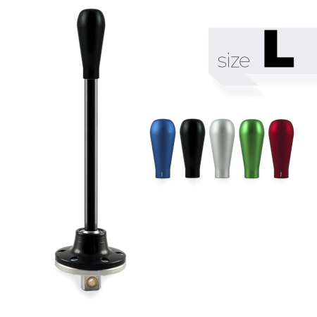 Black Edition Short Shifter BMW E30 E34 - botão longo preto em alumínio