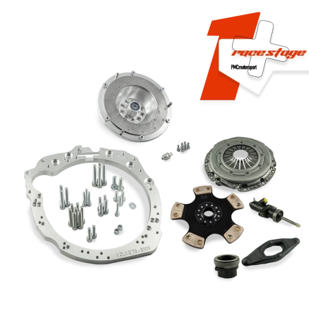 Race stage 1+ Volvo "White" T5 T6 - manuellen 6 Gang BMW M57n GS6-53DZ HGD JGA HGA - 240mm / 9.45"