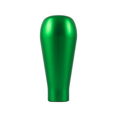 Aluminium Long Green Knob 