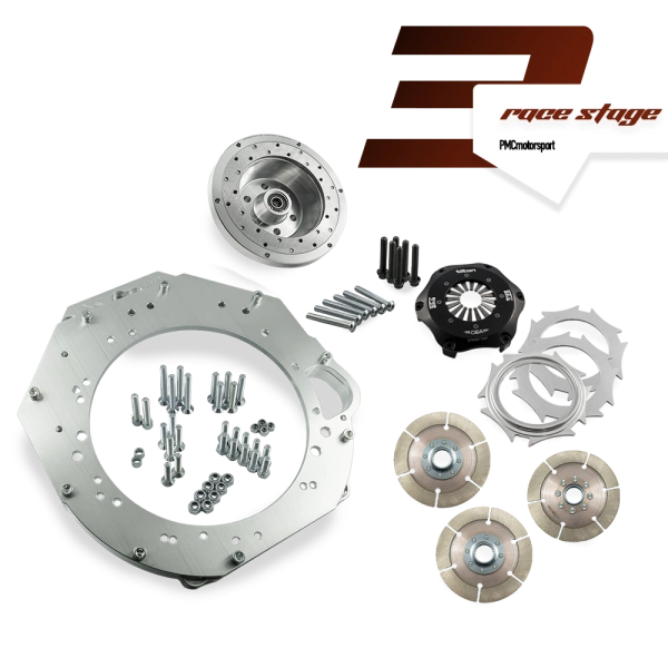 Race Stage 3 GM Chevrolet V8 LS - manual 6-speed BMW M57n GS6-53DZ HGD JGA - 184mm / 7.25" (P)