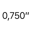 0,750"