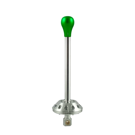 Short shifter BMW E30 E34 - aluminium short green knob 