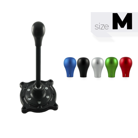 Black edition short shifter Nissan s-chassis S13 S14 S15 R32 R33 R34 - kurzer schwarzer Knauf (K)