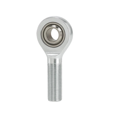 Rod end / linkage head – uniball EA 16 D FLURO – M16 right-hand external (male) thread.
