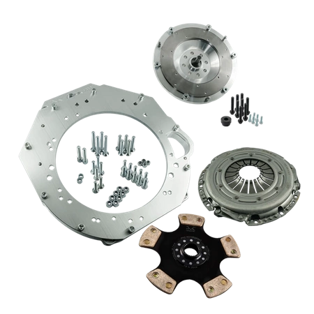 Race Stage 1 GM Chevrolet V8 LS - 8 parafusos - BMW N57 N47S GS6-65DZ JGL JGG - 240mm / 9.45"