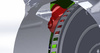 Adapter Volvo White T5 T6 - 6-speed manual BMW N54 GS6-53BZ 135i 335i 535i - 240mm / 9.45"