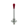 Short Shifter BMW E46 Nowa Wersja - Długa Czerwona Gałka (K)