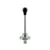 Short Shifter BMW E46 Version Nouvelle - Pommeau Court Noir (C)