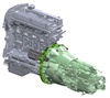 Getriebeadapter Mitsubishi 4G63 - Schaltgetriebe BMW ZF5 GS5-39DZ GS6-53DZ GS6-53BZ / 8HP / DCT