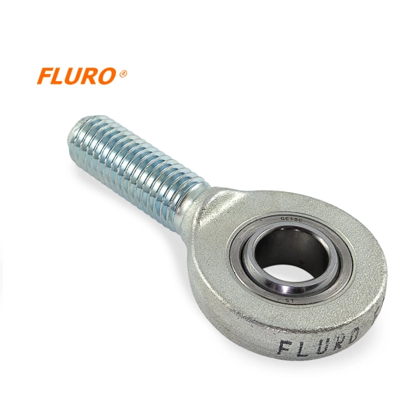 Cabeza de rótula / cabeza de varilla - uniball EAL 17 FLURO - M16 rosca izquierda externa (macho)