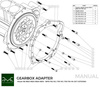 Nissan RB - BMW DCT DKG GS7D36SG / N54 GS6-53BZ Gearbox Adapter