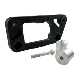 Black Edition Adaptador diferencial traseiro com suporte duplo BMW N55 S55 M2 M3 M4 F80 F82 F87