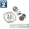 Stage 2 Toyota JZ - manuellen 6 Gang BMW M57n GS6-53DZ HGU HGK - 215mm / 8.46" Twin Disc