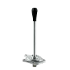 Short Shifter BMW E8x E9x - Aluminium Long Black Knob