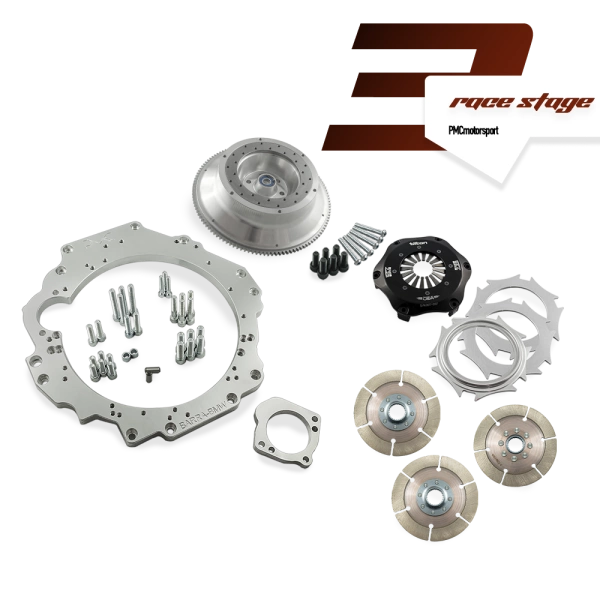 Race Stage 3 Ford Barra - manual 6-marce BMW M57n GS6-53DZ HGD JGA HGA - 184mm / 7.25" (P)